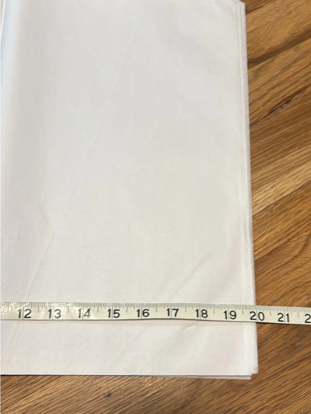 640 sheets white tissue paper 20x15
